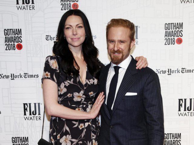 Herečka Laura Prepon a jej partner Ben Foster.