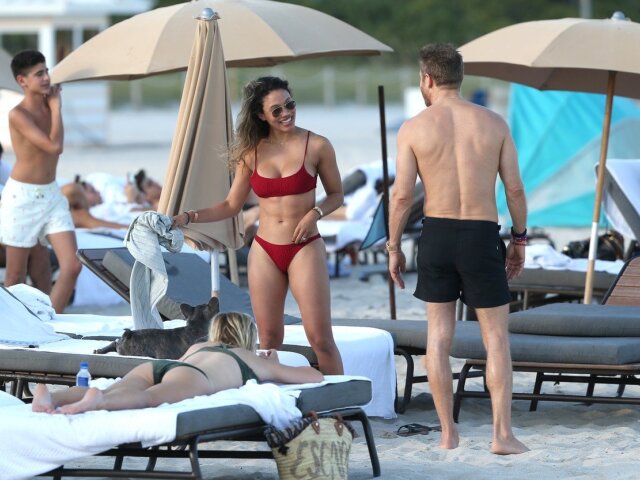 Jessica Ledon a jej partner - dídžej David Guetta