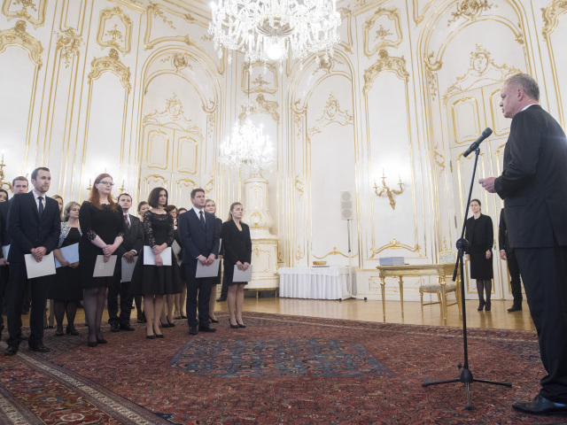SR prezident Kiska sudcovia menovanie