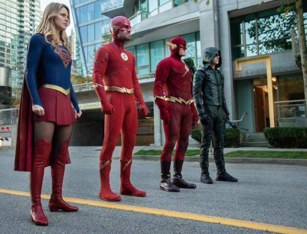 arrow, the flash, supergirl, crossover,