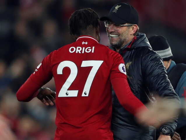 Jürgen Klopp, Divock Origi