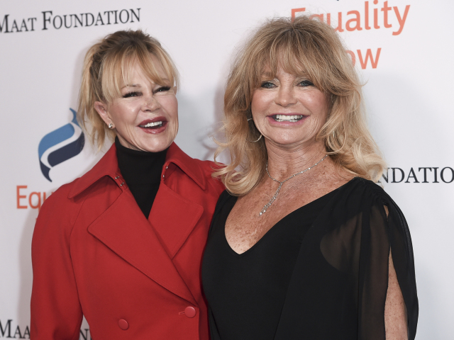 Melanie Griffith a Goldie Hawn