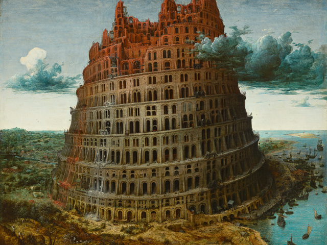 Pieter Bruegel Babylonská veža