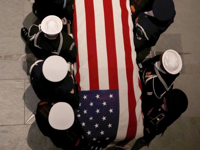 USA Houston George H.W. Bush rozlúčka