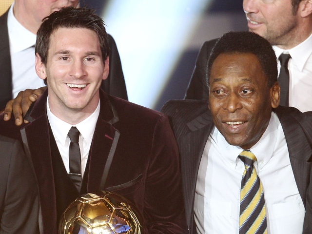 Lionel Messi, Pelé