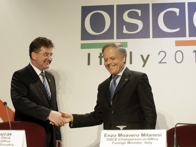 Taliansko, Lajčák, OBSE