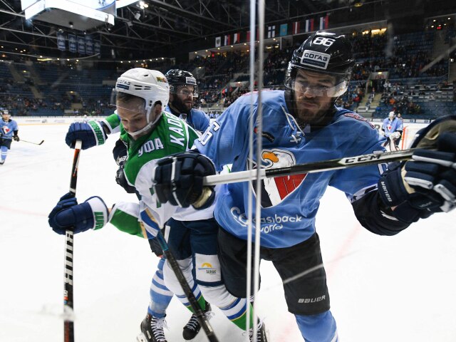 HOKEJ-KHL: Bratislava - Ufa khl slovan