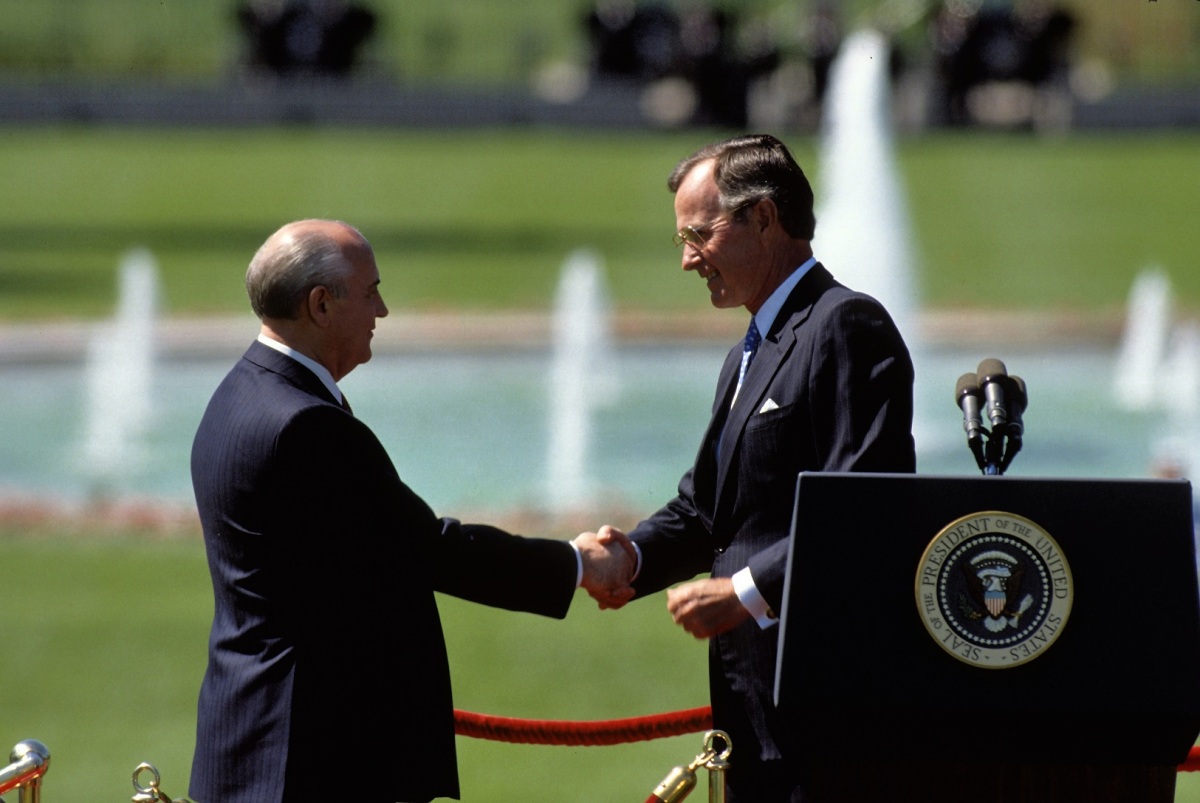 Michail Gorbačov, George W. H. Bush