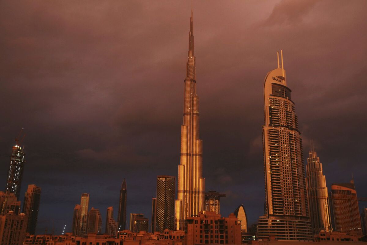 SAE, Spojené arabské emiráty, Burdž Kalifa, Burj Khalifa, Dubaj, mrakodrapy