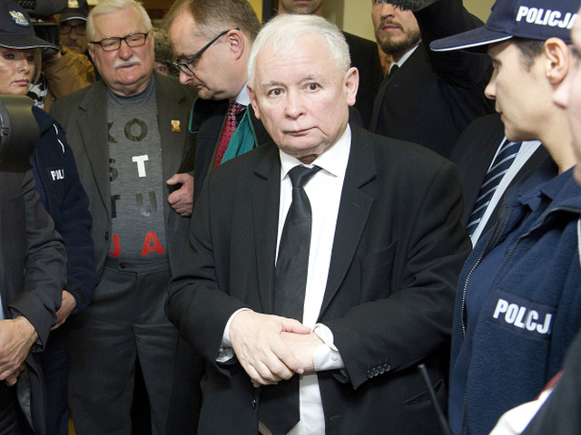 Jaroslaw Kaczyński, PiS, Lech Walesa