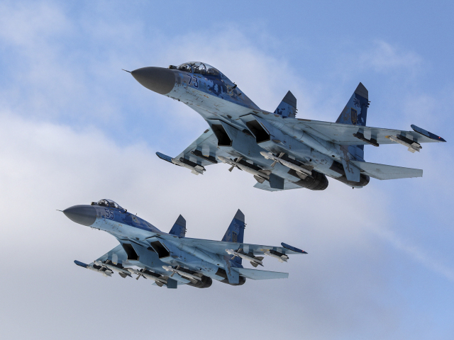 Ukrajina, Su-27, stíhačka