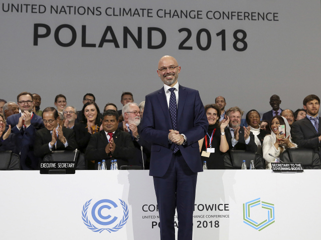 Poľsko, konferencia klimatická, Katovice, oteplovanie. Michal Kurtyka
