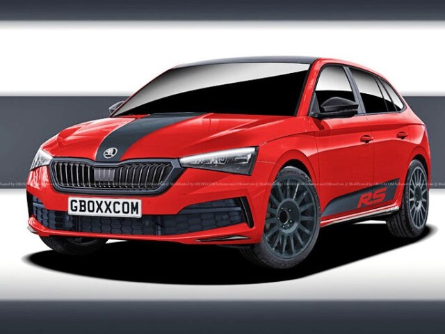 Škoda Scala RS - vizualizácia