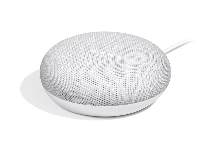 Hlasová asistentka ukrytá v reproduktore Google Home Mini.