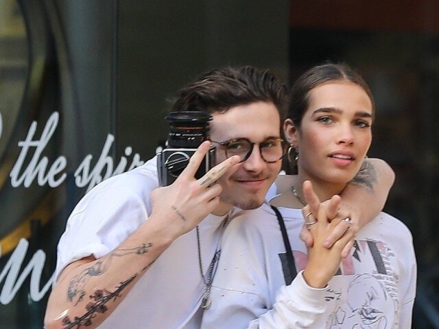 Brooklyn Beckham a jeho nová partnerka - modelka Hana Cross 