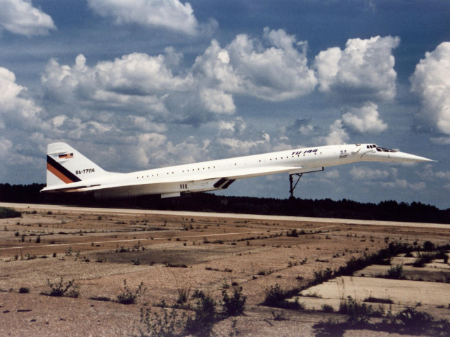 nadzvukové lietadlo Tu-144