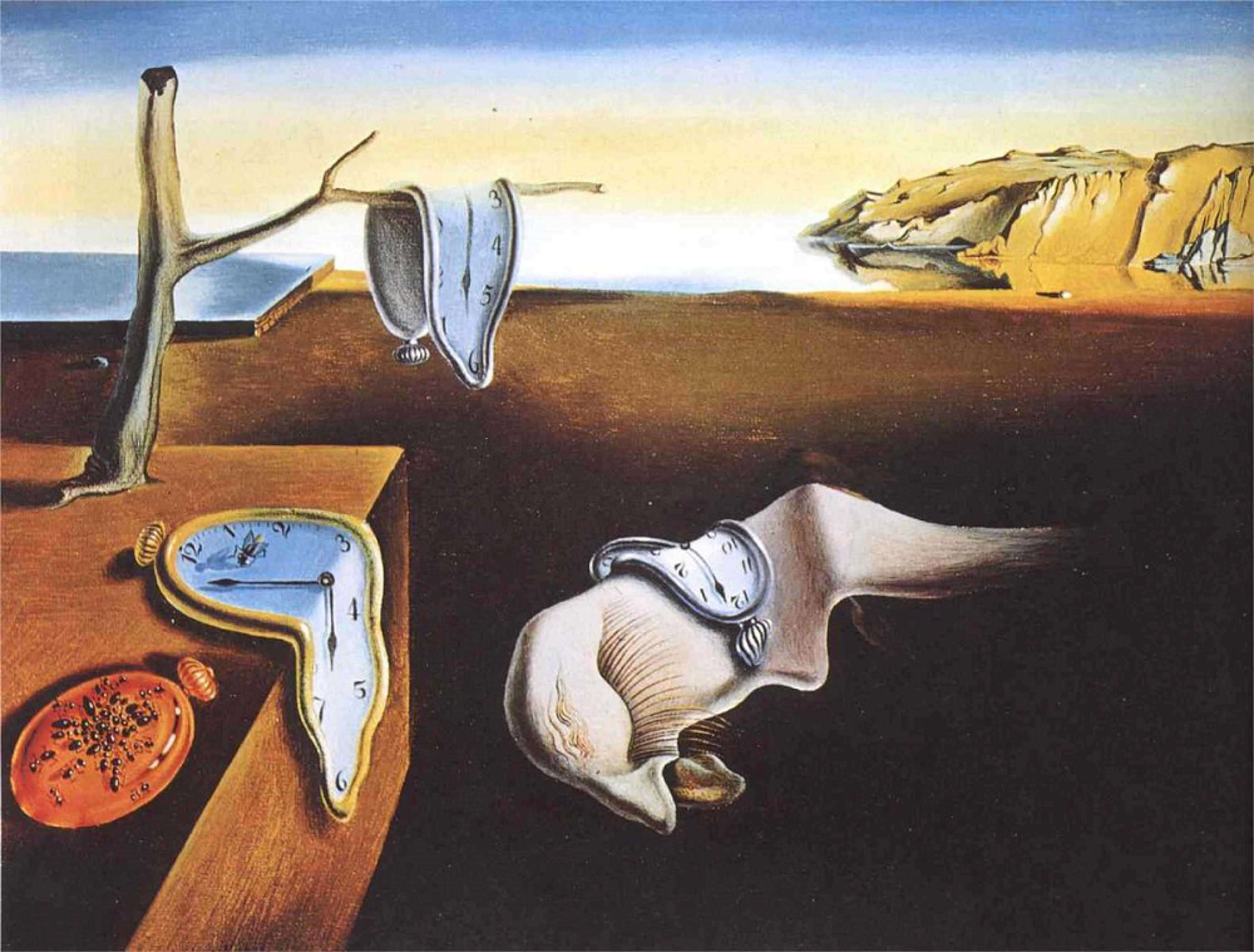 Salvador Dalí: Stálosť v pamäti, 1931.