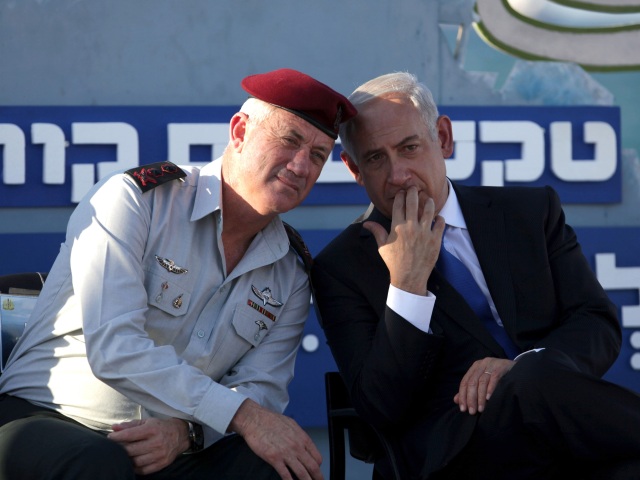 benjamin gatz, benjamin netanjahu