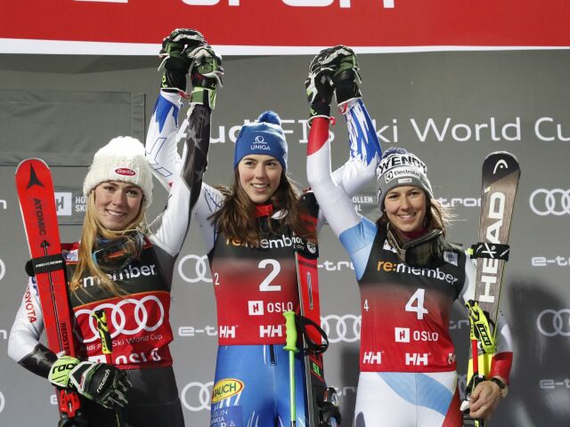 vlhová shiffrinová slalom