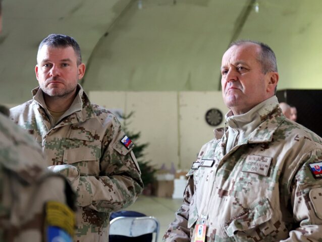 SR MOSR Gajdoš Pellegrini Afganistan návšteva