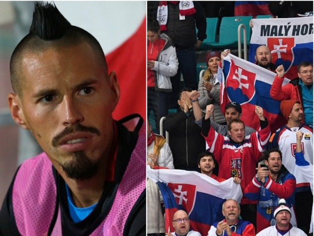 Koláž, Sagan, Hamšík