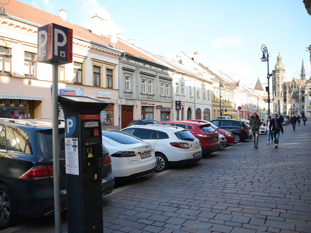 Košice Parkovanie centrum