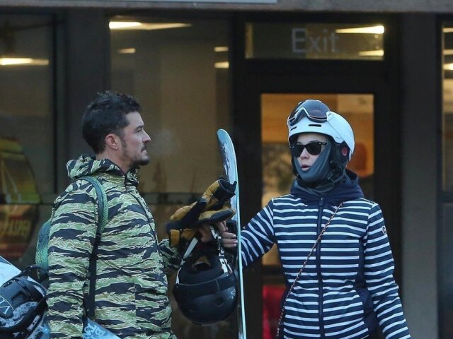 Speváčka Katy Perry a jej partner Orlando Bloom si užívali dovolenku v Aspene. 