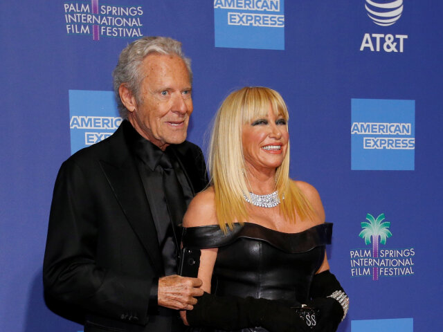 Herečka Suzanne Somers a jej manžel Alan Hamel .