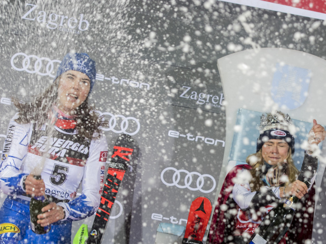 Petra Vlhová, Mikaela Shiffrinová