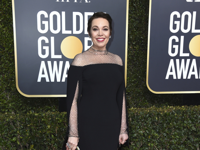 Víťazka ceny pre najlepšiu herečku Olivia Colman v šatách Stella McCartney.