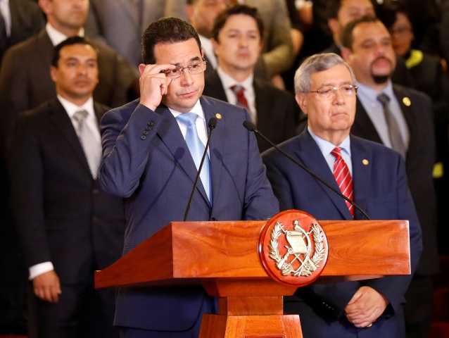 jimmy morales, guatemala