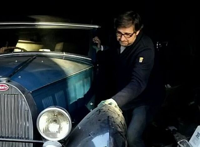 Bugatti - nález veteránov v Belgicku