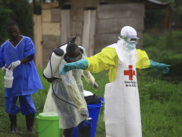 kongo, ebola, doktori, červený kríž, dezinfekcia