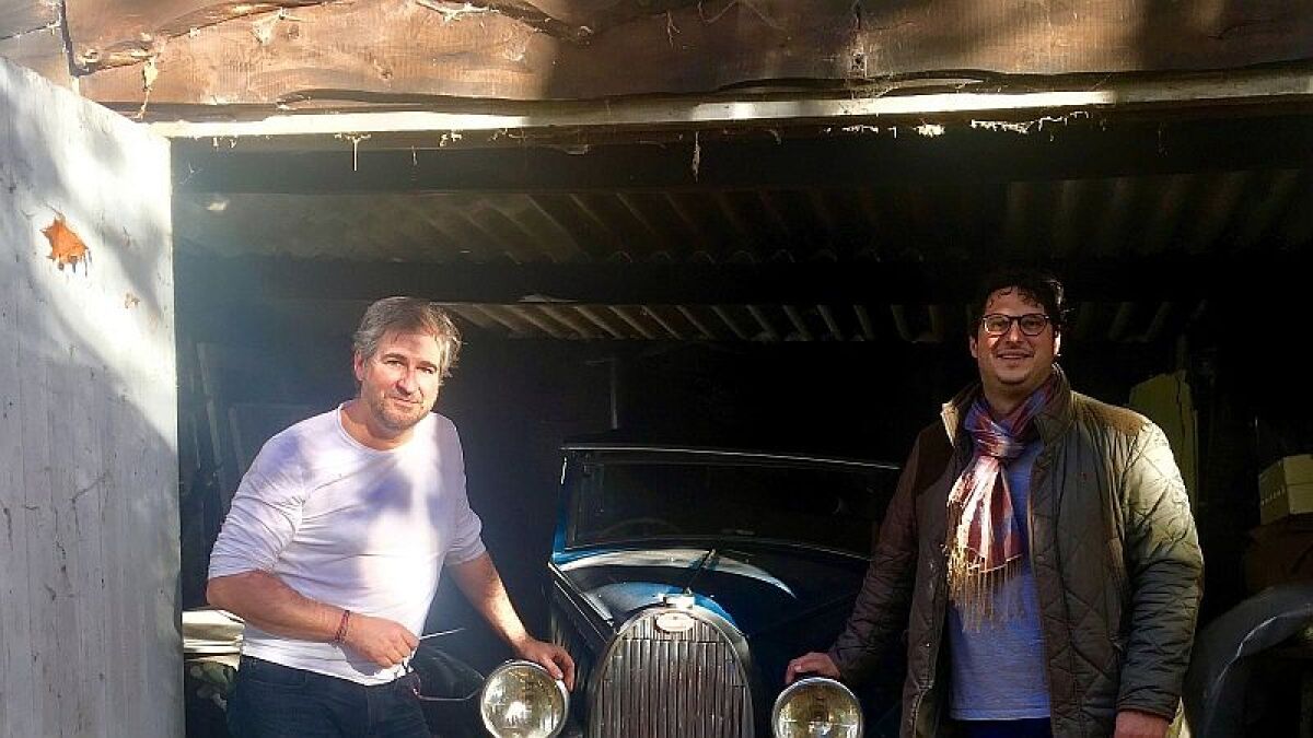 Bugatti - nález veteránov v Belgicku
