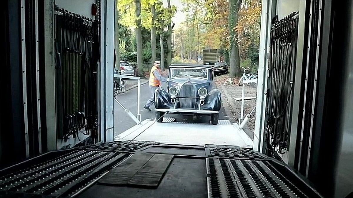 Bugatti - nález veteránov v Belgicku