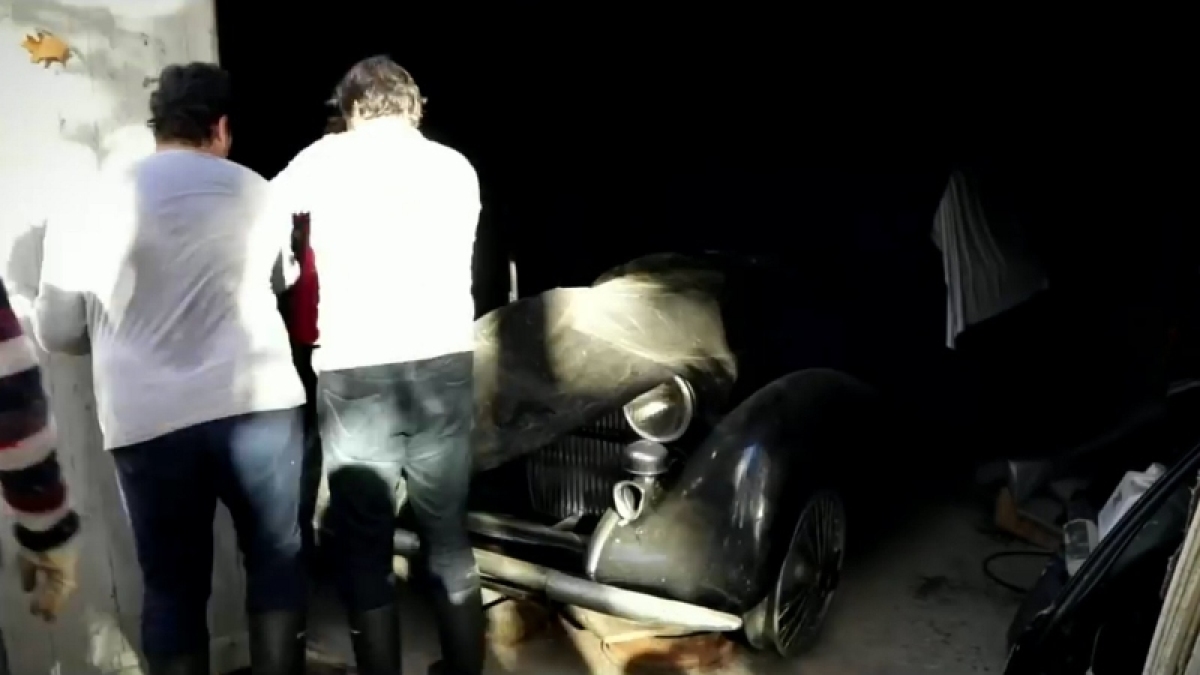 Bugatti - nález veteránov v Belgicku