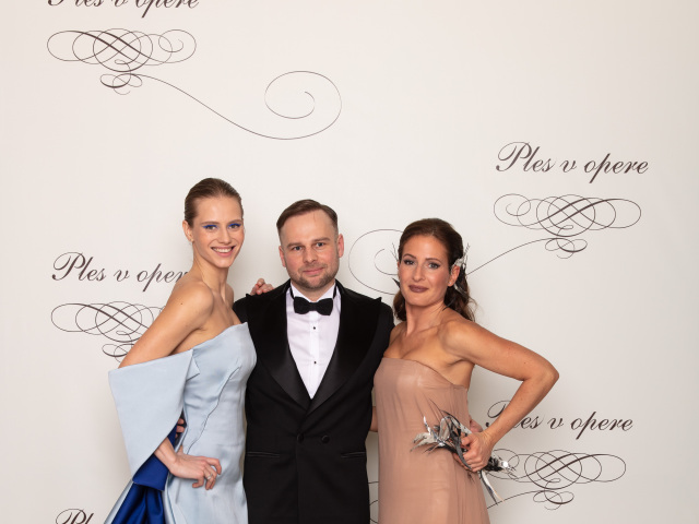 Marcel Holubec, Alexandra Gachulincová a Diana Stern