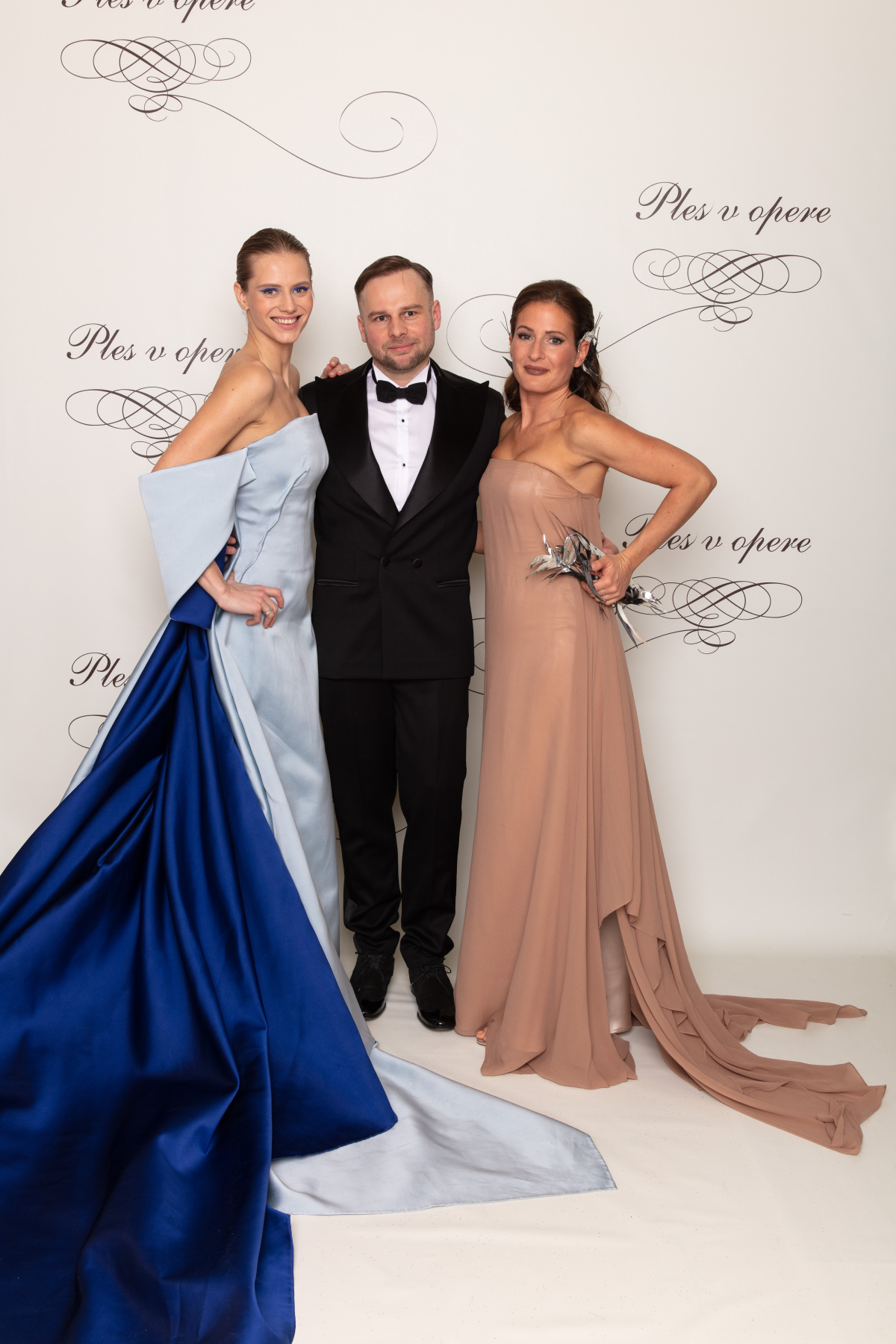 Marcel Holubec, Alexandra Gachulincová a Diana Stern