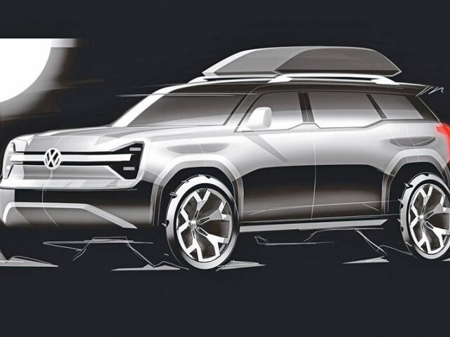 VW - elektrický off-road skica