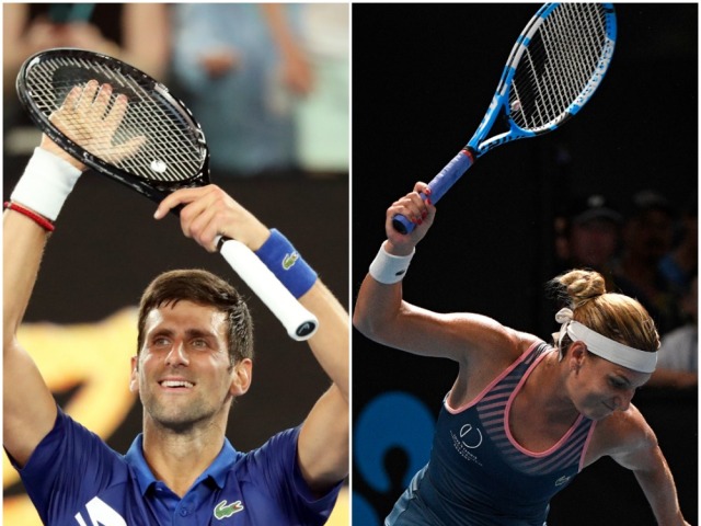 Novak Djokovič, Dominika Cibulková
