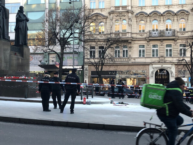 polícia, václavské námestie