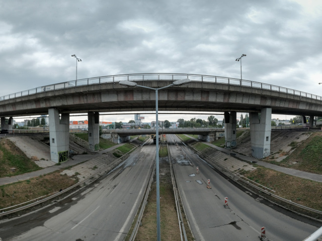 D1, rondel, križovatka Prievoz
