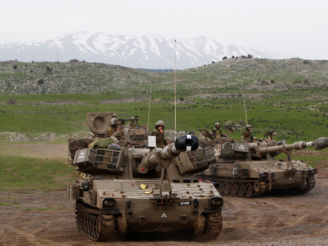 izrael, sýria, irán, golanské, výšiny, tank, hermon,