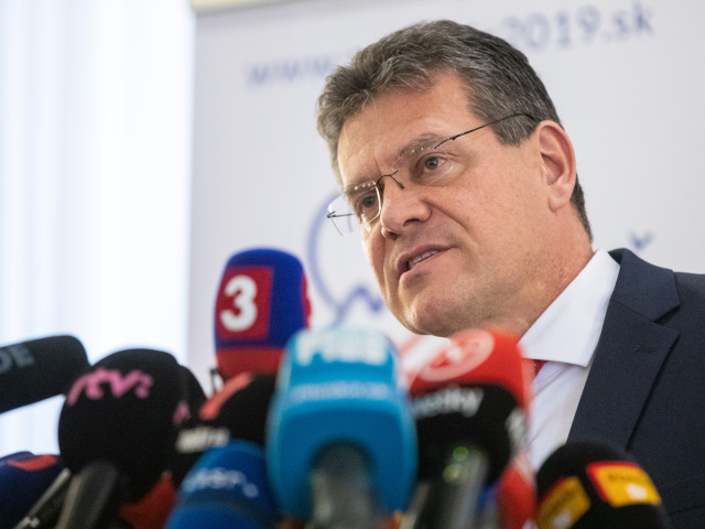 Šefčovič Maroš, Kandidatúra na post prezidenta SR