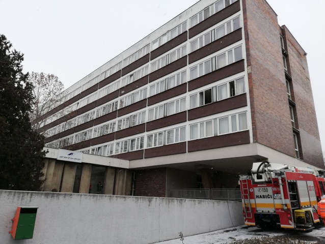 požiar, internát