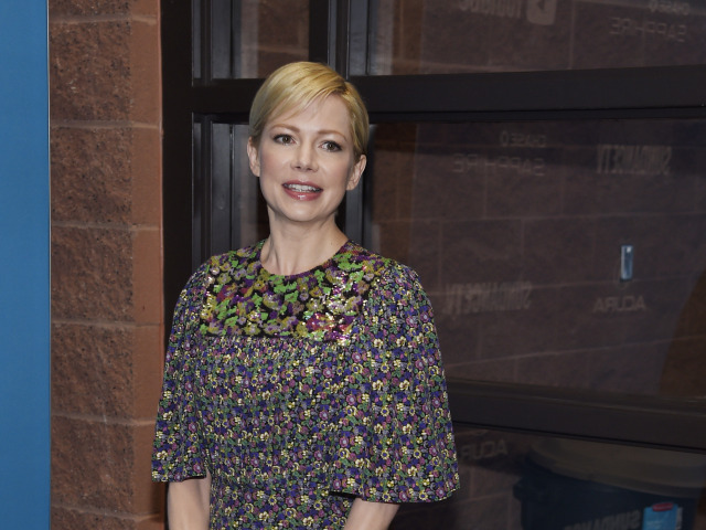 Herečka Michelle Williams na filmovom festivale Sundance v kreácii Louis Vuitton. 