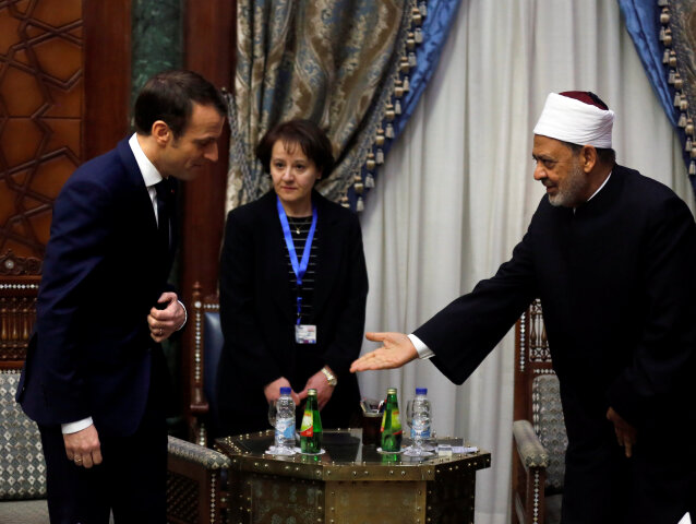 emmanuel macron, egypt