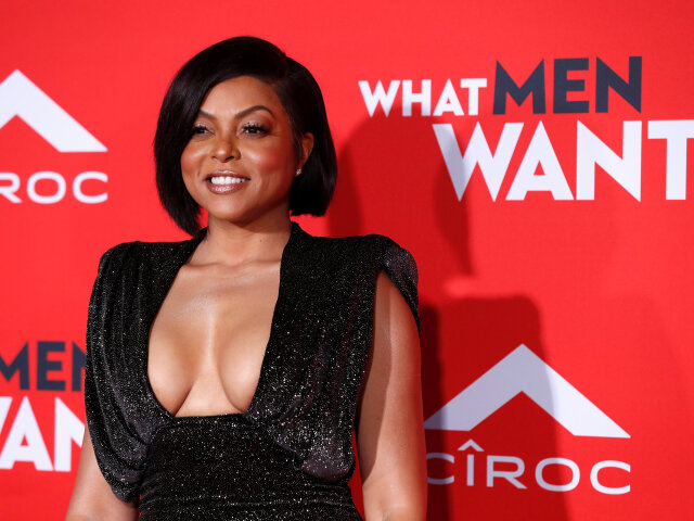Herečka Taraji P. Henson predvádzala na premiére svoj povestný dekolt. 