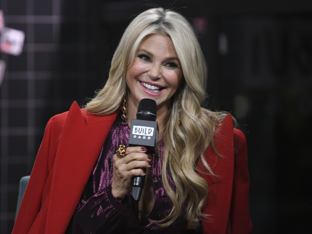 Modelka Christie Brinkley na návšteve relácie BUILD Speaker Series k jej programu Milestones of Me.