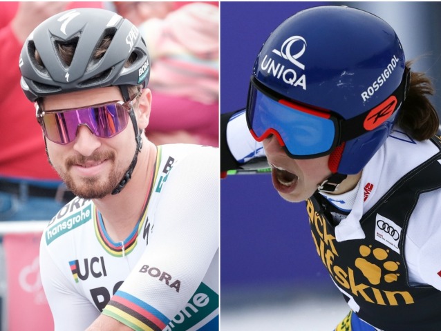 Peter Sagan, Petra Vlhová, Super Bowl